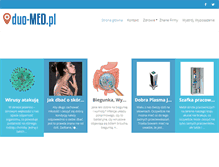 Tablet Screenshot of duo-med.pl